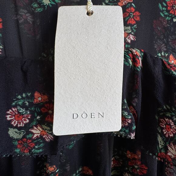 NWT DÔEN Alette Dress in Paisley Bouquet - Picture 7 of 10